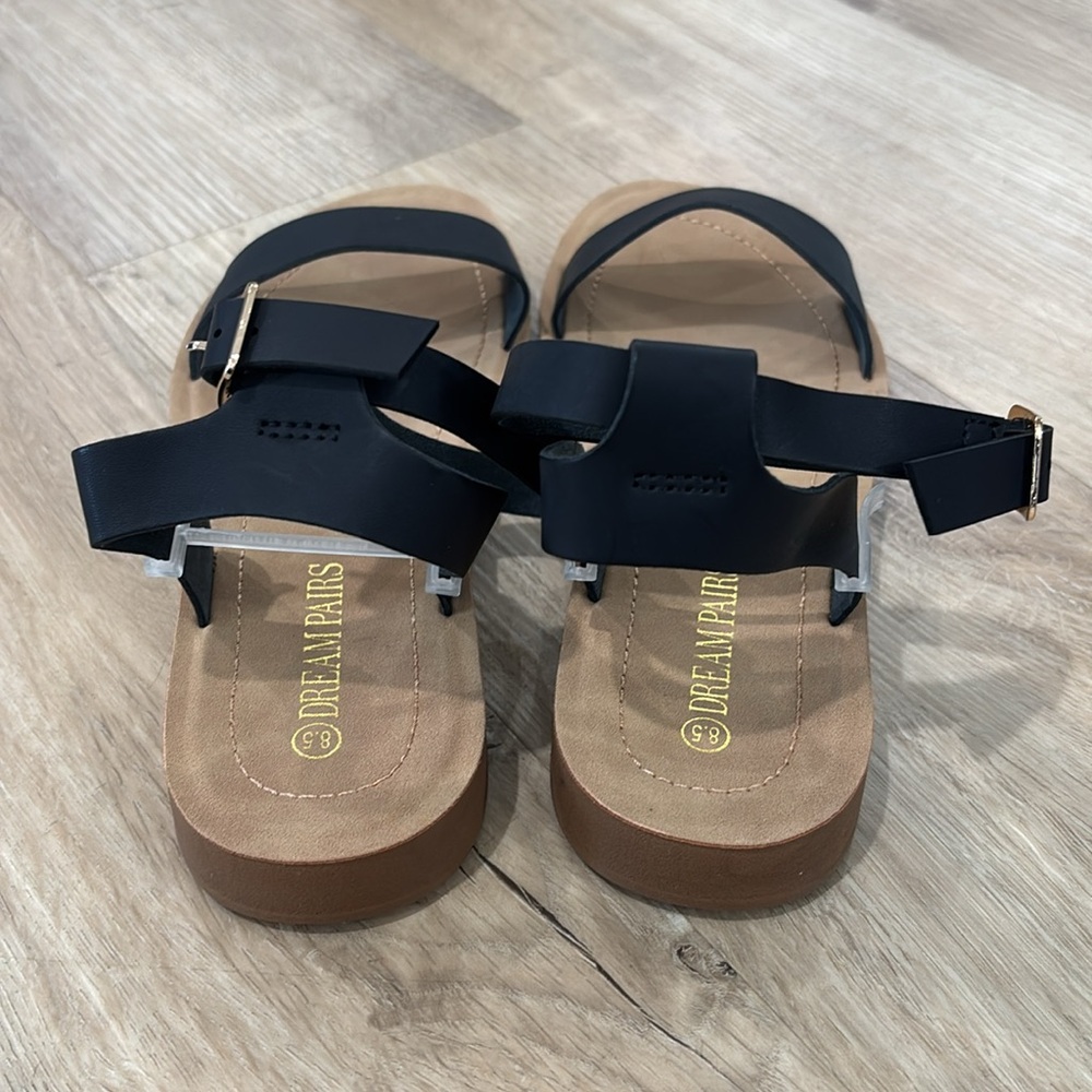 NEW Women’s Dream Pairs Ankle Strap Sandals - Picture 3 of 4